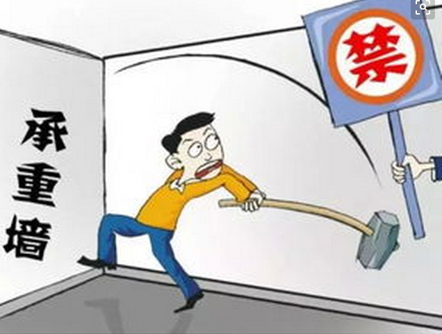 野蠻裝修!四面承重墻全敲