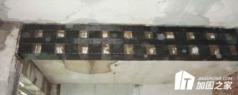 粘貼碳纖維織物環向封閉箍加固